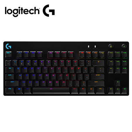 TECLADO LOGITECH PRO KEYBOARD RGB USB BLACK (920-009388)-P